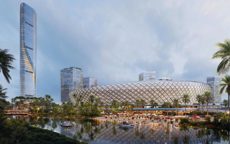 Toàn cảnh Khu liên hợp thể dục thể thao Rạch Chiếc hơn 186ha tại Tp.HCM