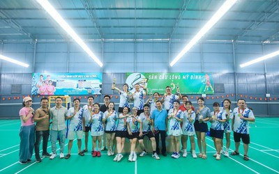 Giải Cầu lông chào mừng 25 năm Tạp chí Đời sống và Pháp luật ra số báo đầu tiên