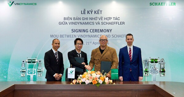 Schaeffler và VinDynamics ký kết hợp tác chiến lược nhằm thúc đẩy công nghệ robot hình người