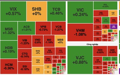 Cổ phiếu năng lượng dẫn sóng, VN-Index vẫn "đi lùi"