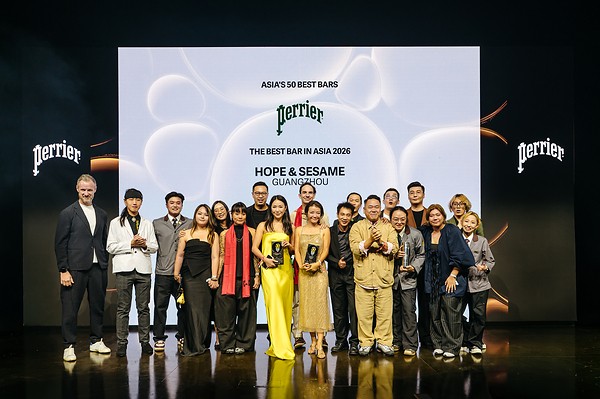HOPE & SESAME TẠI QUẢNG CHÂU GIÀNH VỊ TRÍ NO.1 TẠI ASIA'S 50 BEST BARS 2026