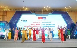 Quảng bá văn hóa Việt Nam tại Hội chợ Videx Cambodia 2026