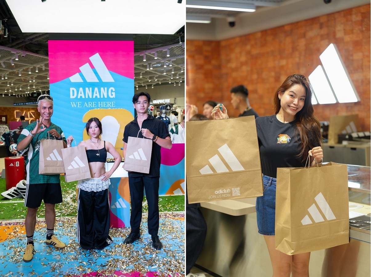 Concept Store mới của adidas tại Đà Nẵng: Điểm hẹn thể thao, công nghệ và phong cách sống hiện đại