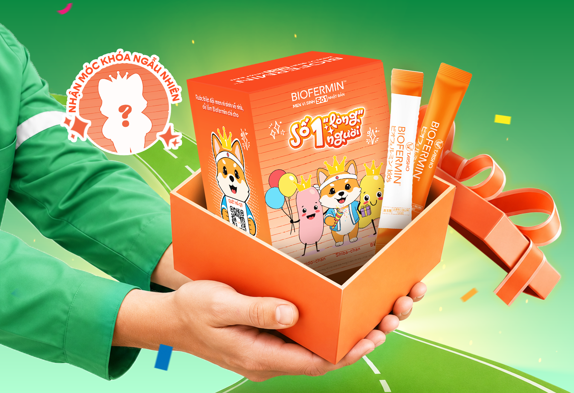 Biofermin “bắt tay” cùng GrabFood: Đưa thông điệp chăm sóc tiêu hóa vào từng đơn hàng