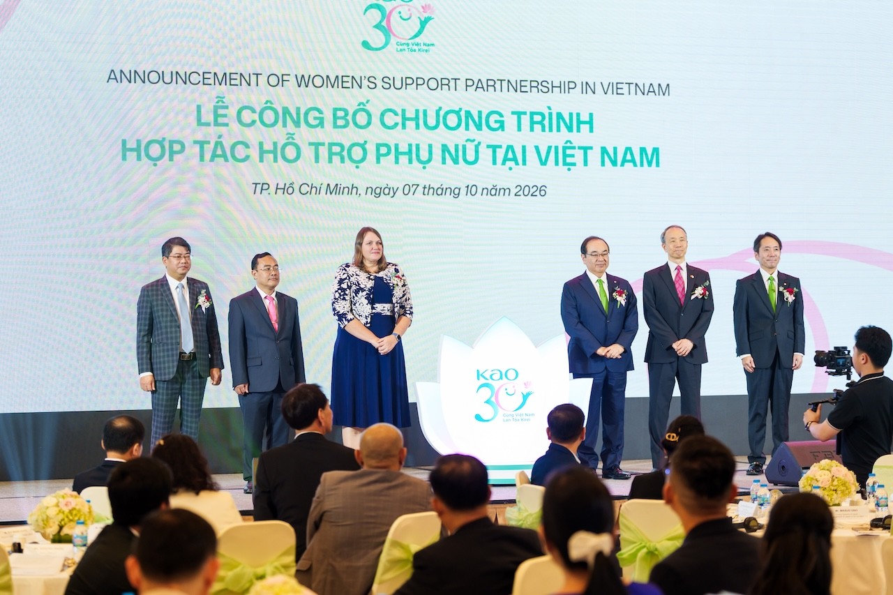 Kao Việt Nam kỷ niệm 30 năm hoạt động tại Việt Nam và công bố Chương trình “Tăng cường chăm sóc y tế” (Care within Reach)