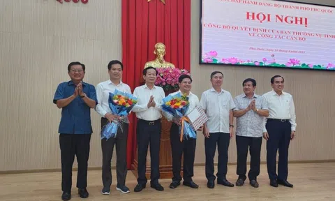 Phó Chủ tịch UBND tỉnh Kiên Giang làm Bí thư Thành ủy Phú Quốc