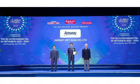 Amway Việt Nam đạt danh hiệu doanh nghiệp FDI phát triển nền kinh tế xanh bền vững
