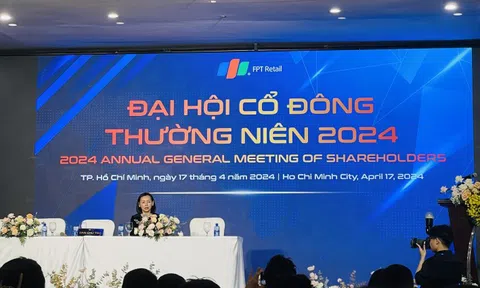 ĐHĐCĐ 2024: FPT Retail (FRT) kế hoạch doanh thu 37.300 tỷ đồng, phát triển FPT Long Châu trở thành hệ sinh thái chăm sóc theo chu trình vòng đời sức khoẻ của một con người