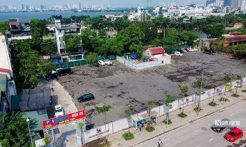 Đất "vàng" ghi tên Tân Hoàng Minh bị "hô biến" thành bãi trông xe