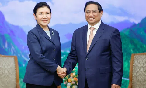 Thủ tướng Phạm Minh Chính tiếp Bộ trưởng Bộ Tư pháp Trung Quốc