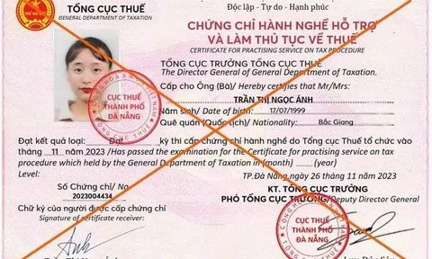 Cảnh báo chiêu lừa đảo liên quan đến thuế
