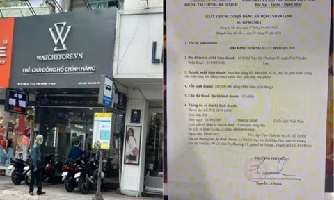 Tp.HCM: Cửa hàng Watchstore.vn bán đồng hồ... trôi nổi?