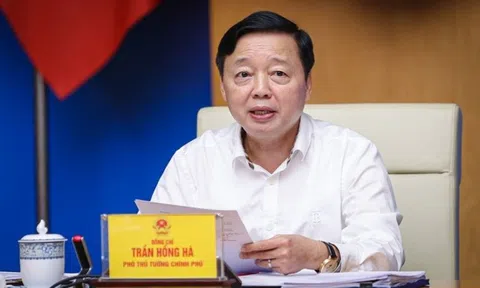 Phó Thủ tướng Trần Hồng Hà nhận thêm nhiệm vụ mới