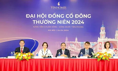 ĐHĐCĐ 2024 Vinhomes (VHM): Đặt mục tiêu lãi sau thuế 35.000 tỷ đồng, cân nhắc thời điểm phù hợp mở bán dự án tại Đông Anh và Đan Phượng