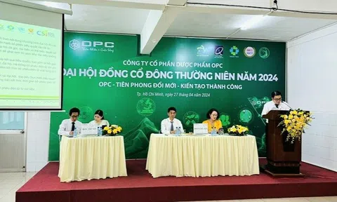 ĐHĐCĐ OPC: Kế hoạch doanh thu 2024 đạt 1.300 tỷ đồng, chia cổ tức 15%