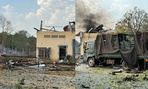 Điện thăm hỏi về vụ nổ kho đạn tại Campuchia