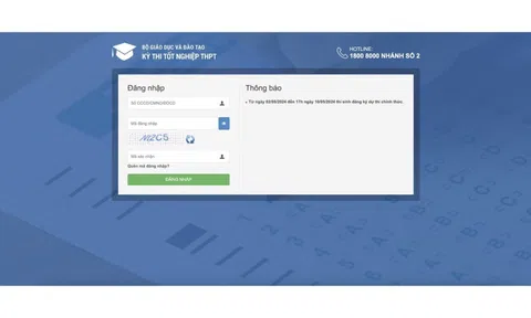 Tuyển sinh 2024: Thí sinh chính thức đăng kí thi tốt nghiệp THPT