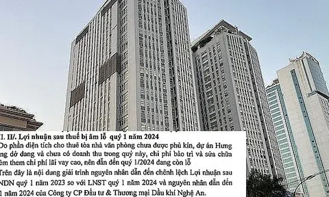 Dầu khí Nghệ An: Thu 1 đồng lỗ 2 đồng, ‘ôm’ khoản lỗ lũy kế hơn 120 tỷ