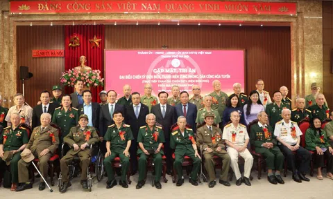 Hà Nội gặp mặt, tri ân chiến sỹ, thanh niên xung phong tham gia chiến dịch Điện Biên Phủ