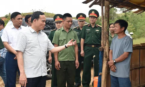 Phó Thủ tướng Trần Lưu Quang khảo sát công tác quản lý, bảo vệ, phòng cháy rừng tại Kon Tum