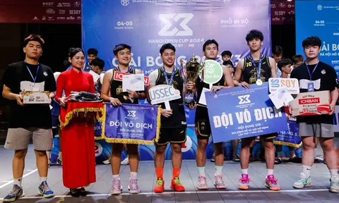 3x3 Hanoi Open Cup 2024: Bùng nổ tinh thần thể thao, khẳng định tài năng trẻ