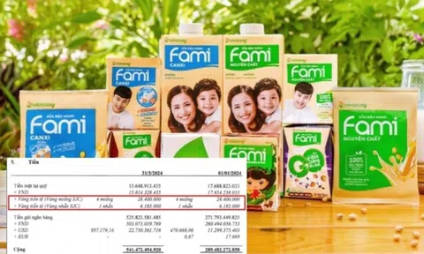 Chủ thương hiệu Vinasoy khoe vàng SJC, cầm trong tay 300 triệu USD tiền mặt