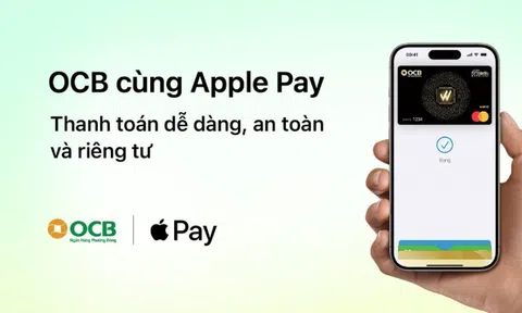 OCB giới thiệu Apple Pay đến chủ thẻ Mastercard