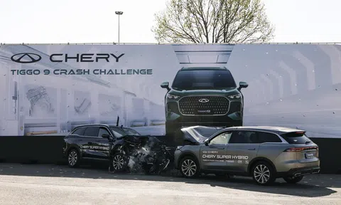 Thử nghiệm ấn tượng ở Nam Phi: Hai mẫu xe TIGGO9 của Chery va chạm trực diện, thể hiện độ an toàn hoàn hảo