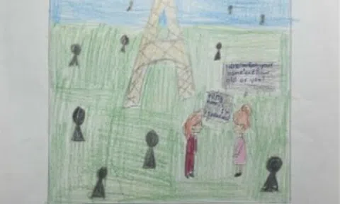 Tranh vẽ của học sinh tiểu học hé lộ tác động thực tế của việc học tiếng Anh, theo nghiên cứu mới