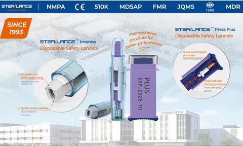 Kim chích an toàn SteriLance được sử dụng trong hệ thống bệnh viện công Thái Lan