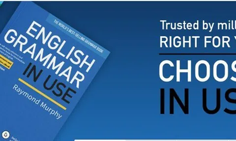 Cambridge kỷ niệm 40 năm English Grammar in Use: Bộ sách ngữ pháp tiếng Anh đáng tin cậy nhất thế giới