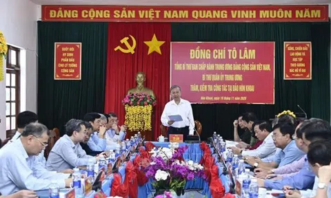 Tổng Bí thư Tô Lâm: Phát triển cụm đảo Hòn Khoai -  bước tiến của một Việt Nam khát vọng và tự cường