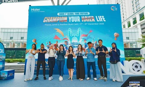 Sân chơi toàn cầu: Lễ hội người hâm mộ Haier toàn cầu 2026 tôn vinh thể thao, công nghệ và cộng đồng