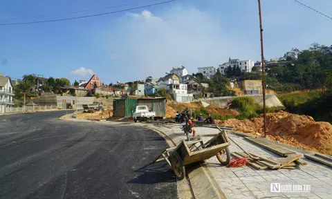 Thi công đạt hơn 90%, đường vành đai Đà Lạt vẫn "kẹt” tiến độ