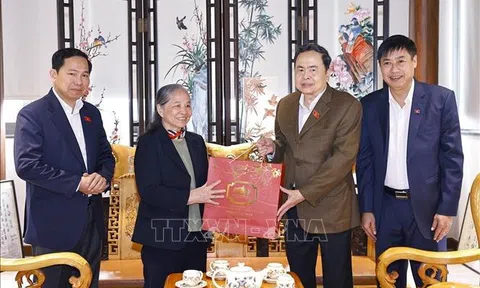 Chủ tịch Quốc hội Trần Thanh Mẫn tri ân các đồng chí nguyên lãnh đạo Đảng, Nhà nước