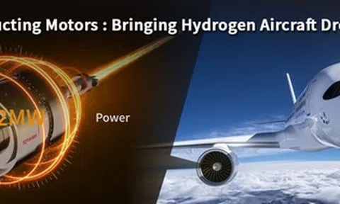 Từ giấc mơ đến hiện thực: Toshiba và Airbus thúc đẩy tương lai hàng không chạy bằng hydro với động cơ siêu dẫn