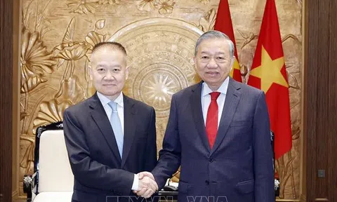 Tổng Bí thư Tô Lâm tiếp Đặc phái viên của Tổng Bí thư, Chủ tịch nước Trung Quốc Tập Cận Bình