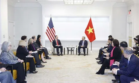 Tổng Bí thư Tô Lâm tiếp cựu Thứ trưởng Ngoại giao Hoa Kỳ Kurt Campbell