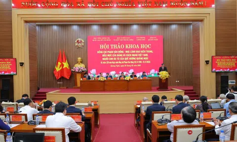 Đồng chí Phạm Văn Đồng - Nhà lãnh đạo kiên trung, mẫu mực của Đảng và cách mạng Việt Nam