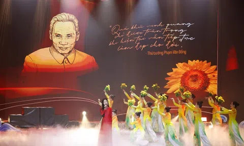 Chương trình nghệ thuật chính luận "Thủ tướng Phạm Văn Đồng - Trọn đời vì nước vì dân"