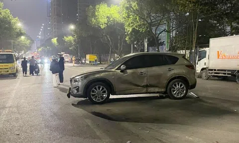 Vụ tài xế U70 vi phạm nồng đồ cồn gây tai nạn liên hoàn ở Hà Nội: Một phụ nữ đã tử vong