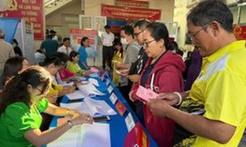 Hơn 61,7 triệu cử tri đã bỏ phiếu, nhiều địa phương đạt trên 90%