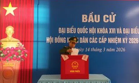 Cử tri đặc khu Bạch Long Vĩ (Hải Phòng) bầu cử sớm
