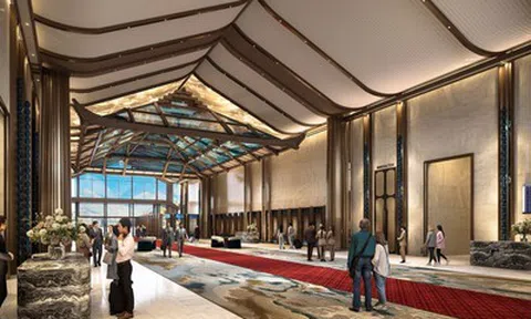 Phối cảnh nơi đón các nguyên thủ quốc gia tại sân bay Phú Quốc trong APEC 2027