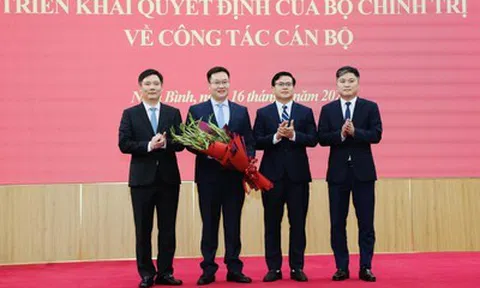 Bộ Chính trị điều động Thiếu tướng Trần Đăng Quỳnh làm Phó Bí thư Tỉnh ủy Ninh Bình