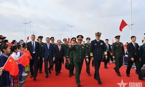 Đại tướng Phan Văn Giang-Bộ trưởng Bộ Quốc phòng dự các hoạt động giao lưu quốc phòng tại Trung Quốc