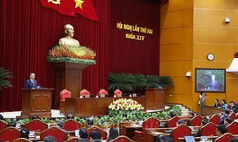 Thông báo hội nghị lần thứ hai Ban Chấp hành Trung ương Đảng khóa XIV