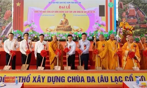 Khởi công xây dựng Chùa Da ở Nghệ An, nơi thờ tự hơn 500 nhà báo-liệt sĩ