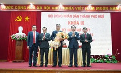 Ông Phạm Đức Tiến được bầu giữ chức Chủ tịch HĐND TP. Huế