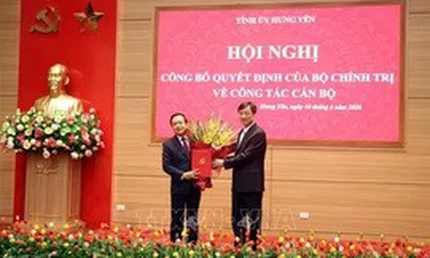 Đồng chí Phạm Quang Ngọc giữ chức Bí thư Tỉnh ủy Hưng Yên